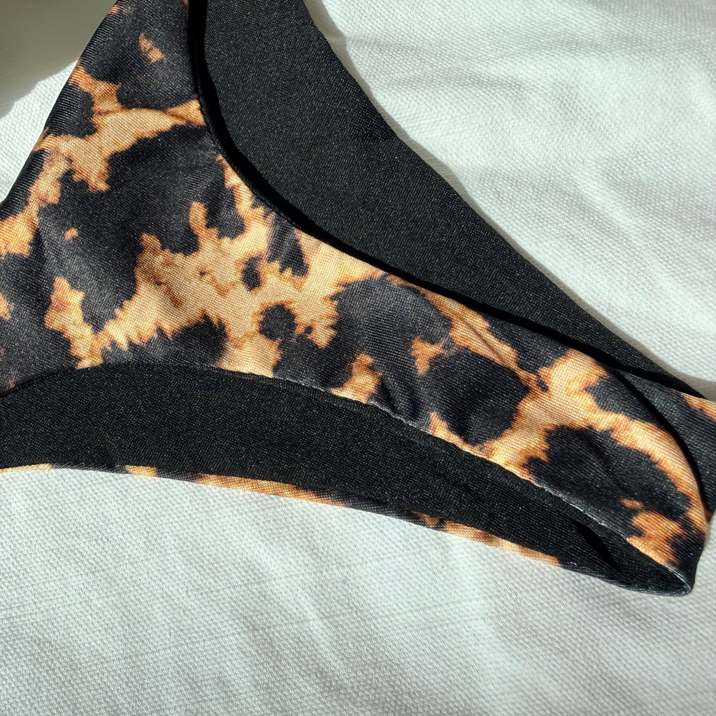 Everyday Essentials G-String Leopard - Back view - NUNI X