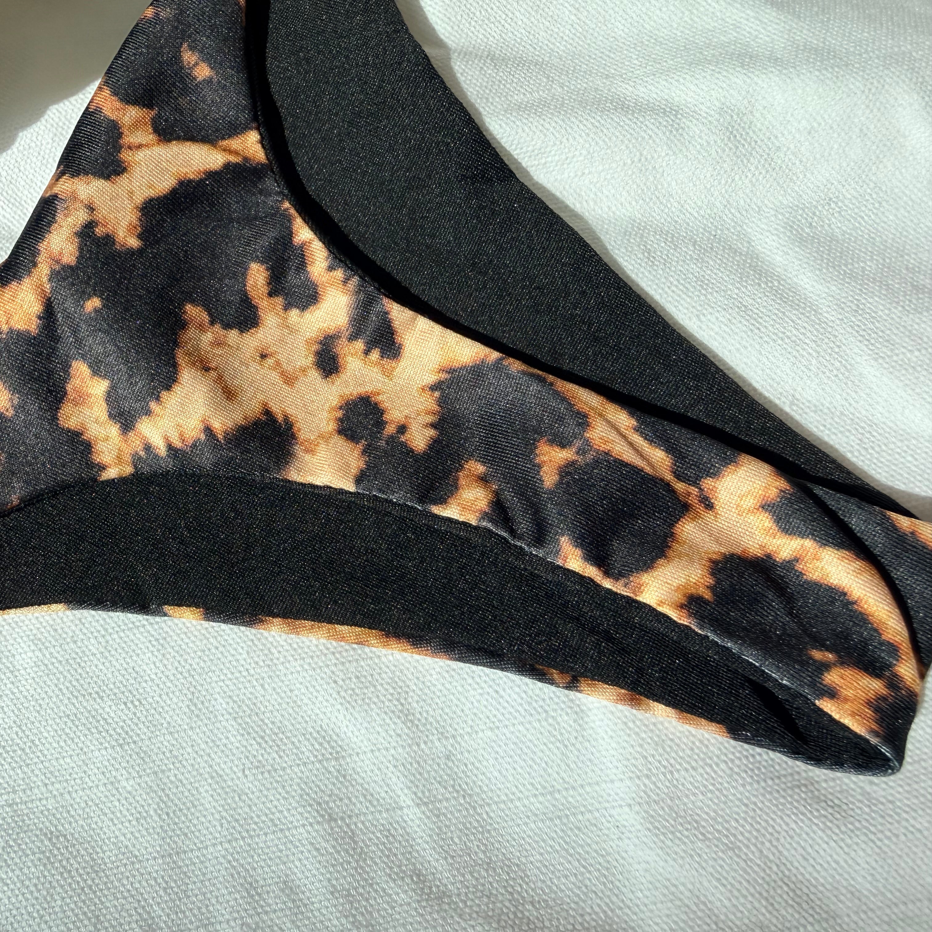 Everyday Essentials G-String Leopard - Back view - NUNI X