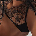 Women Wearing golden hour G-String - Front view - NUNI X