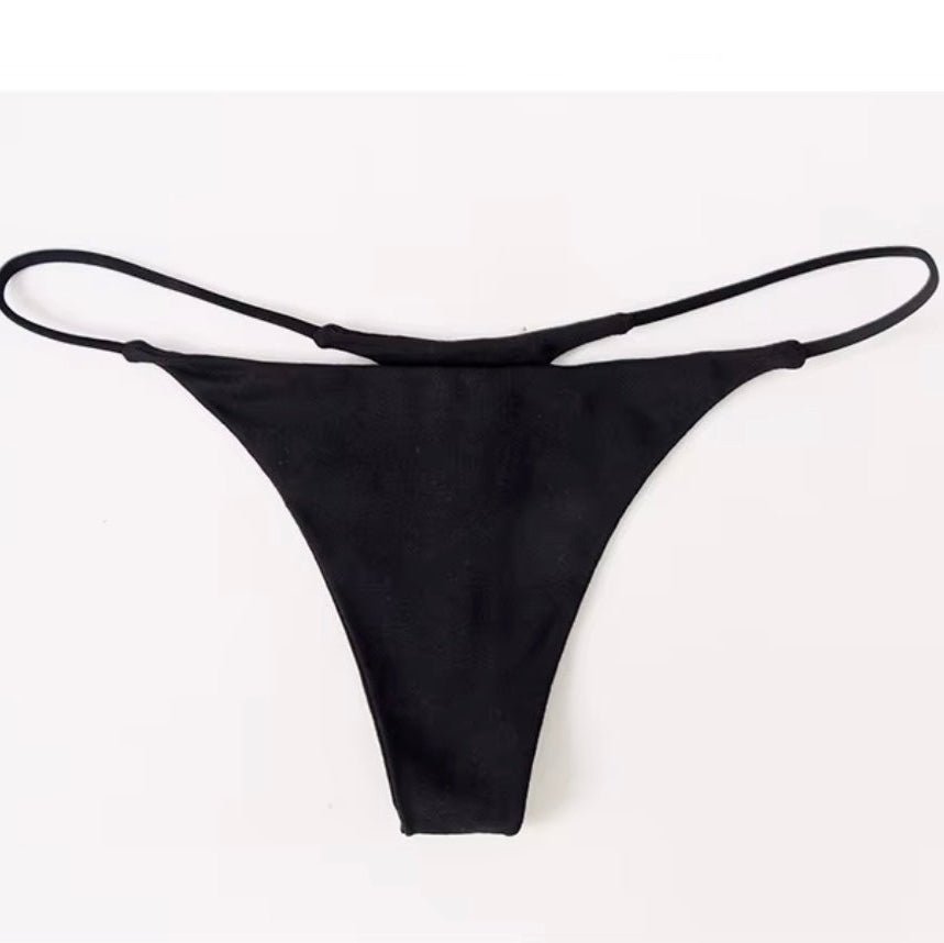 Everyday Soft Touch Seamless G-String Black - NUNI X