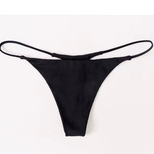 Everyday Soft Touch Seamless G-String Black - NUNI X