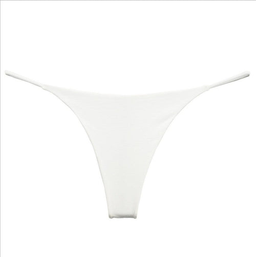 Everyday Soft Touch Seamless G - String White - NUNI X