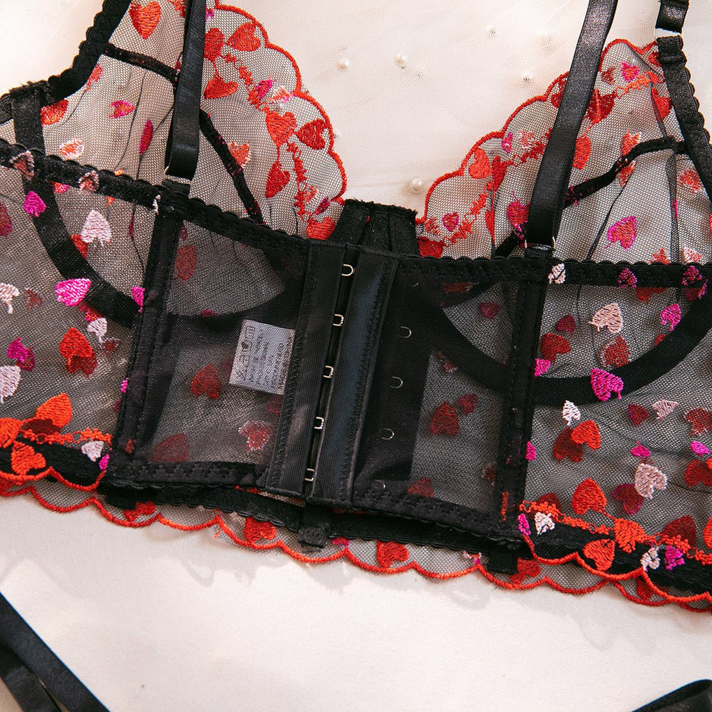 Heartbreaker Mesh Corset Bra - NUNI X