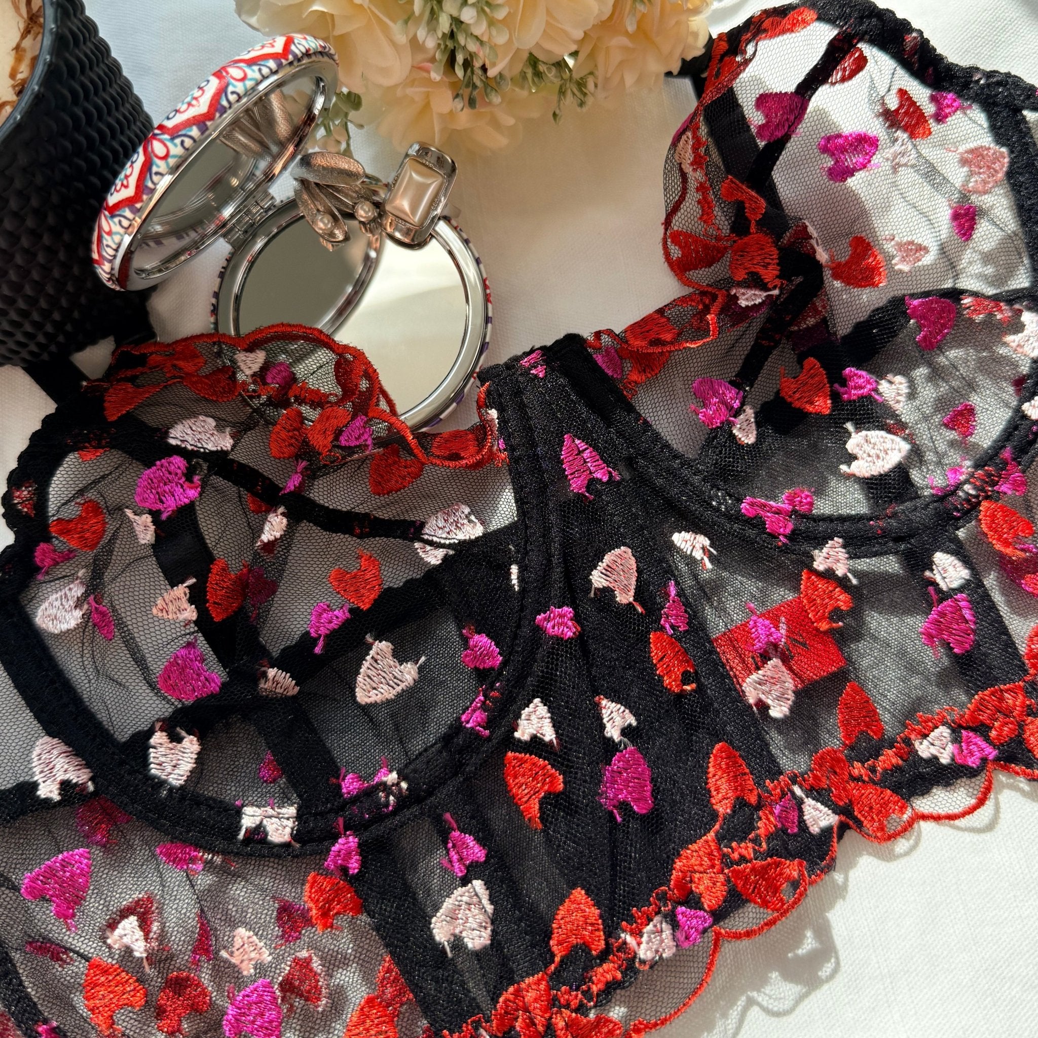 Heartbreaker Mesh Corset Bra - NUNI X