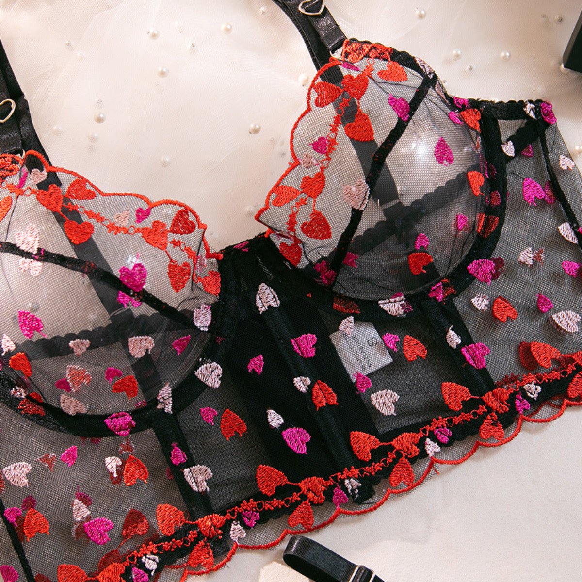 Heartbreaker Mesh Corset Bra - NUNI X