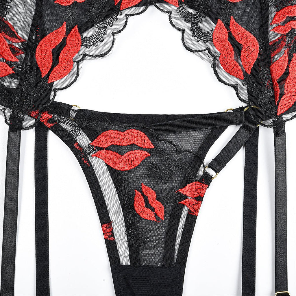 Hot Lips Mesh G - String - NUNI X