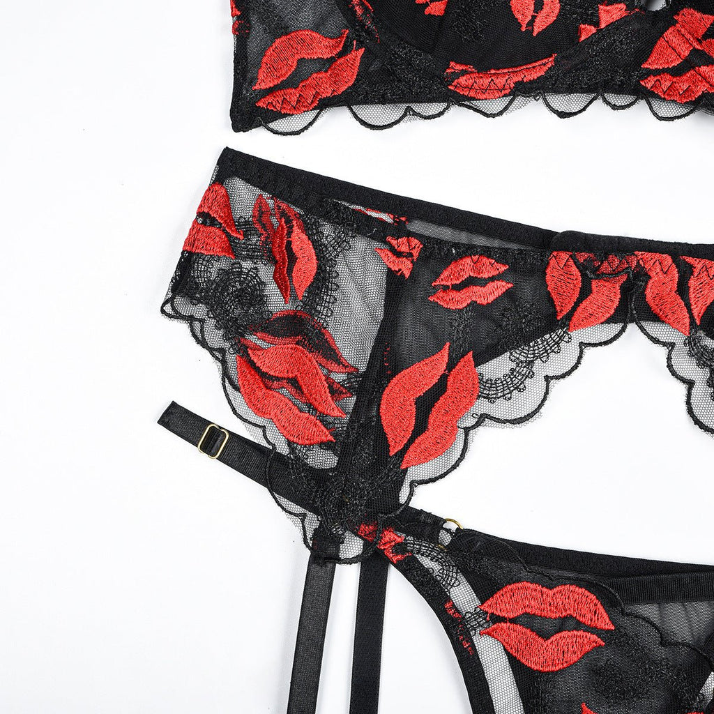 Hot Lips Mesh Suspender - NUNI X